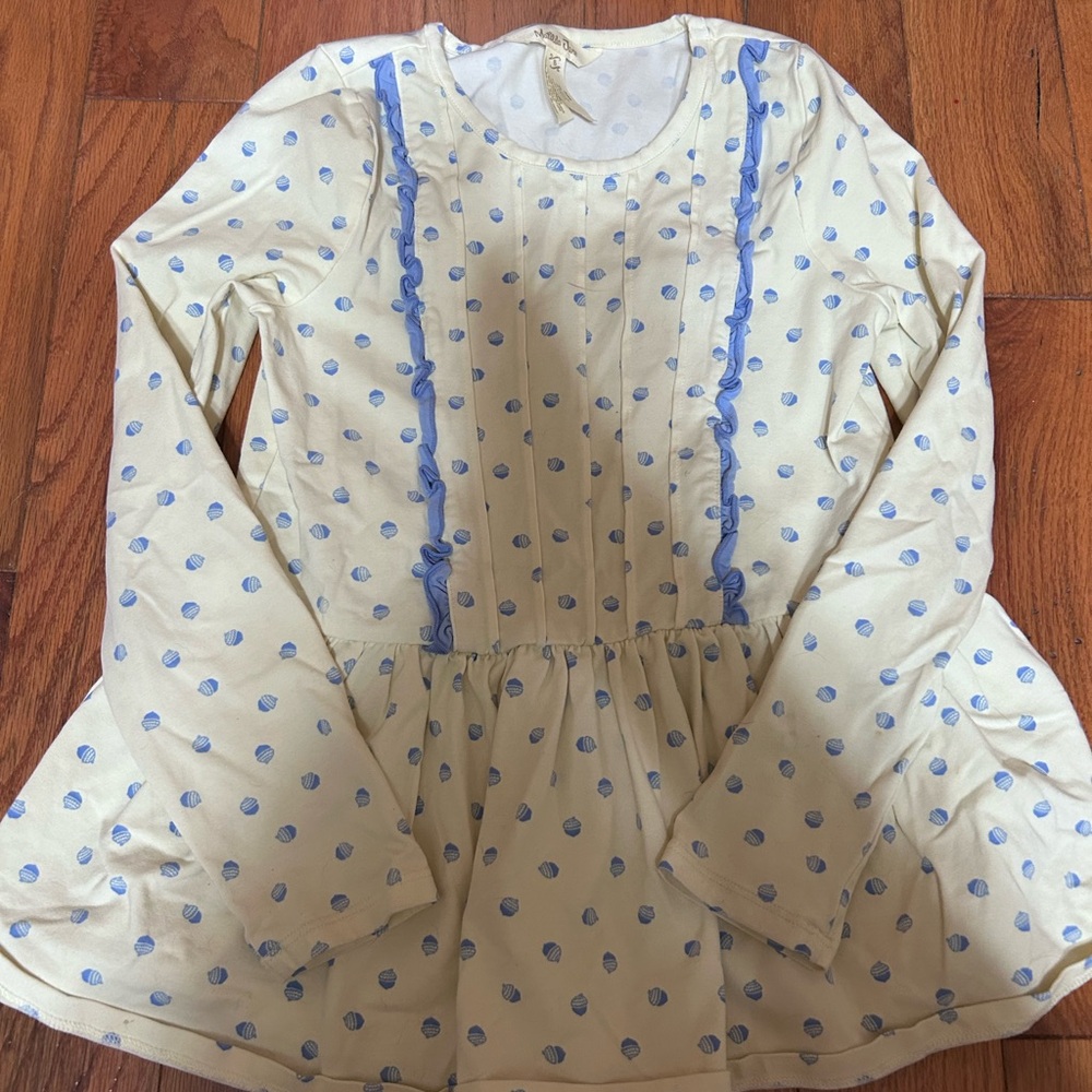 Matilda Jane Cream long sleeve shirt